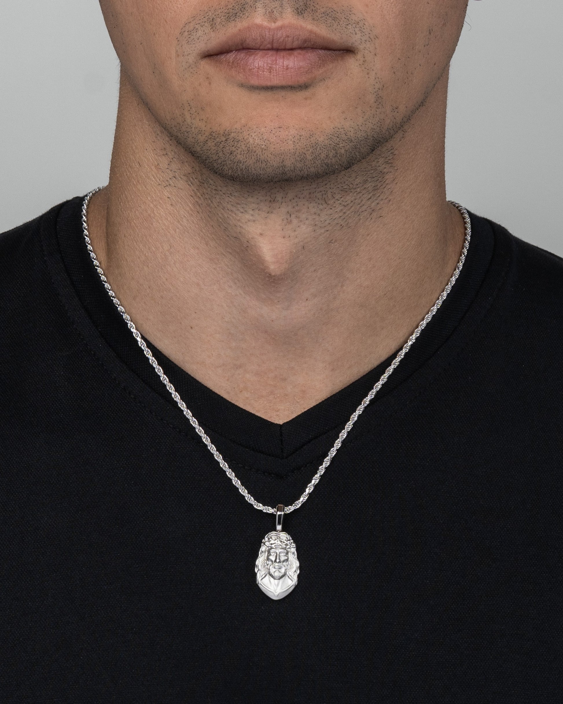 Jesus Piece Silver Model1