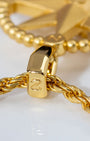 North Star Compass Gold Clasp