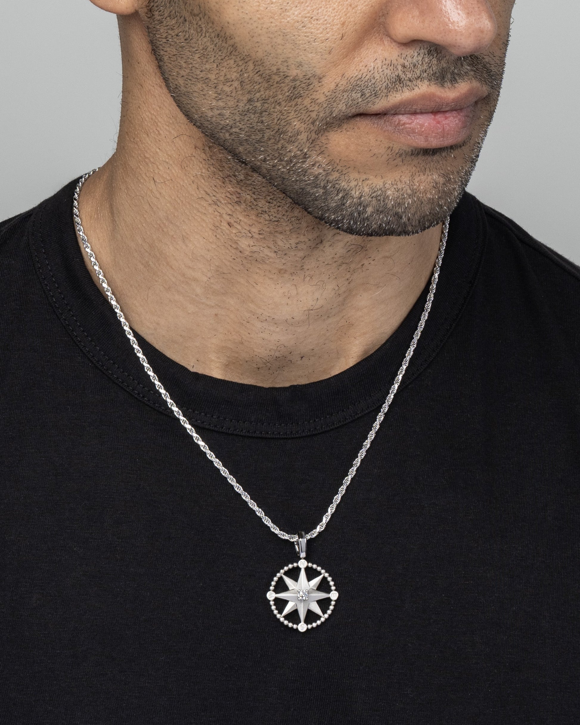 North Star Compass Silver Model1