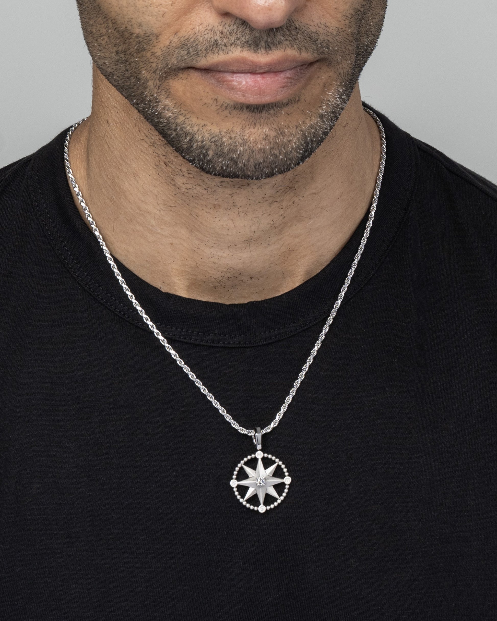 North Star Compass Silver Model2