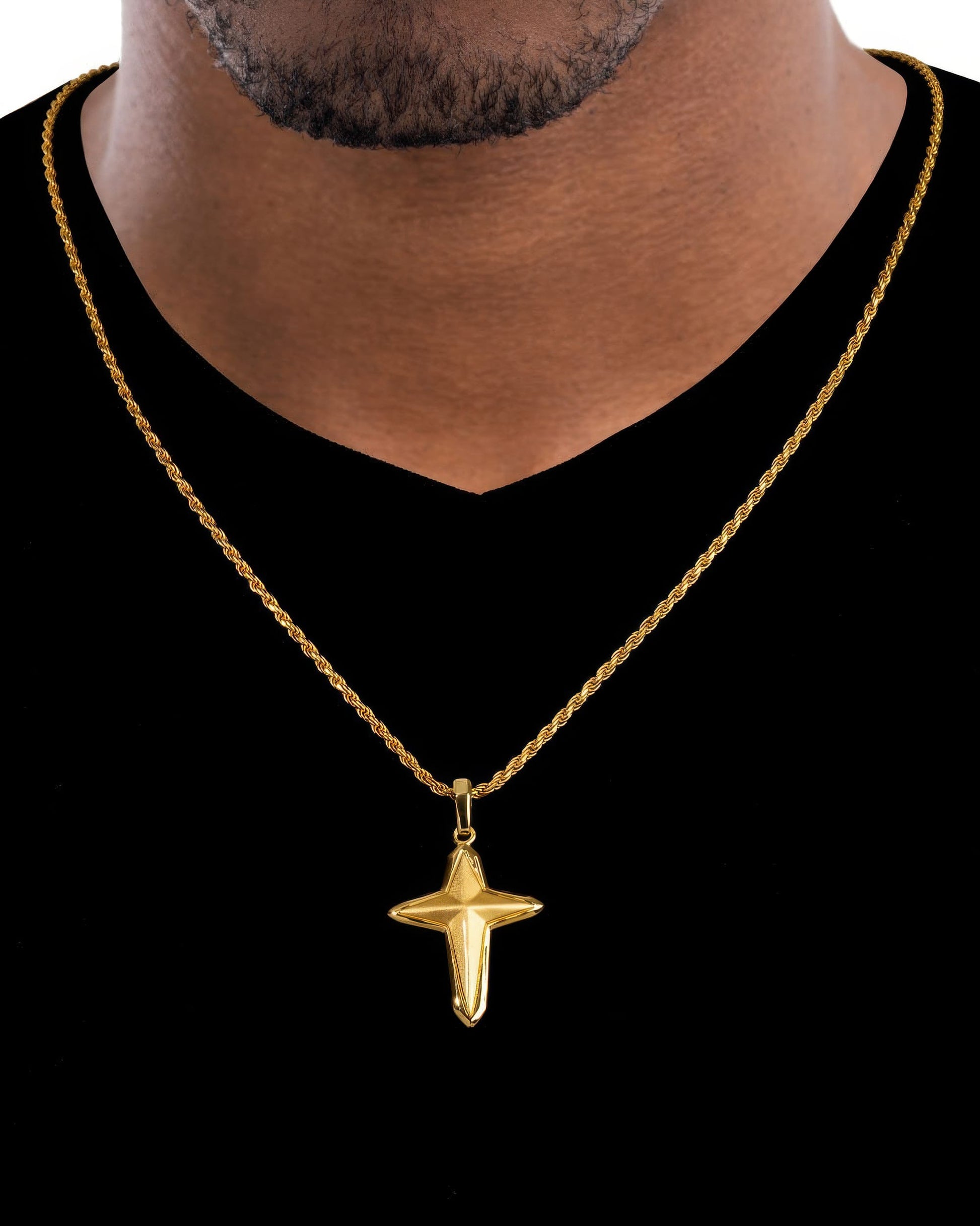 North Star Cross Pendant