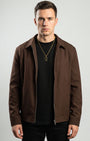 Onyx Bevel Long Tag Pendant Gold On Model
