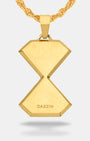 Onyx Reflect Tag Gold Back