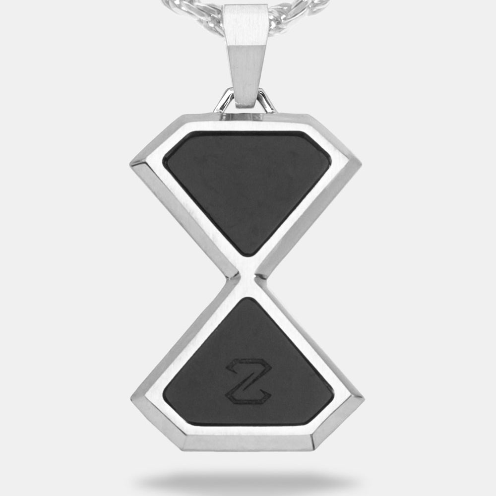 Onyx Reflect Tag Silver