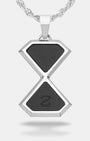 Onyx Reflect Tag Silver