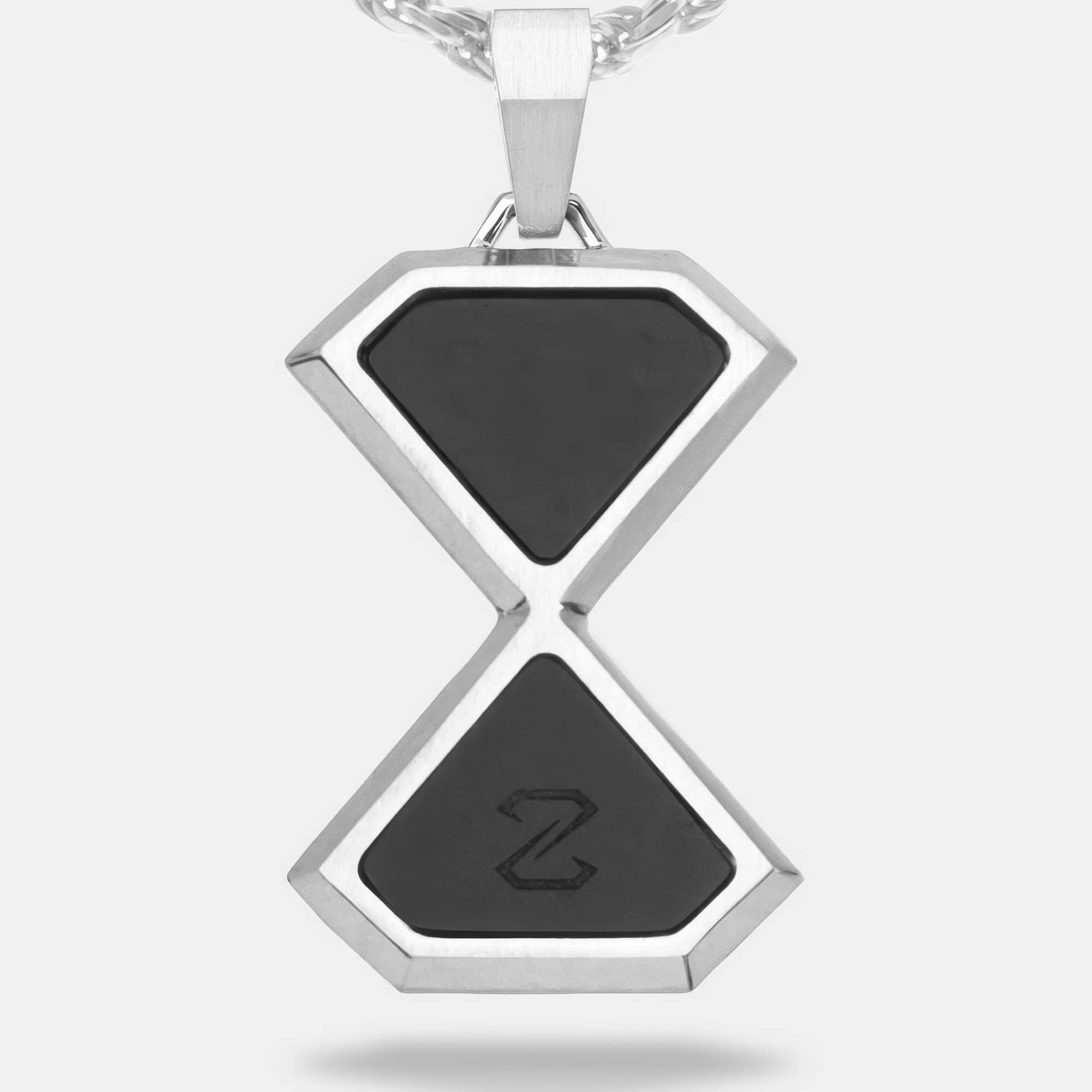 Onyx Reflect Tag Silver