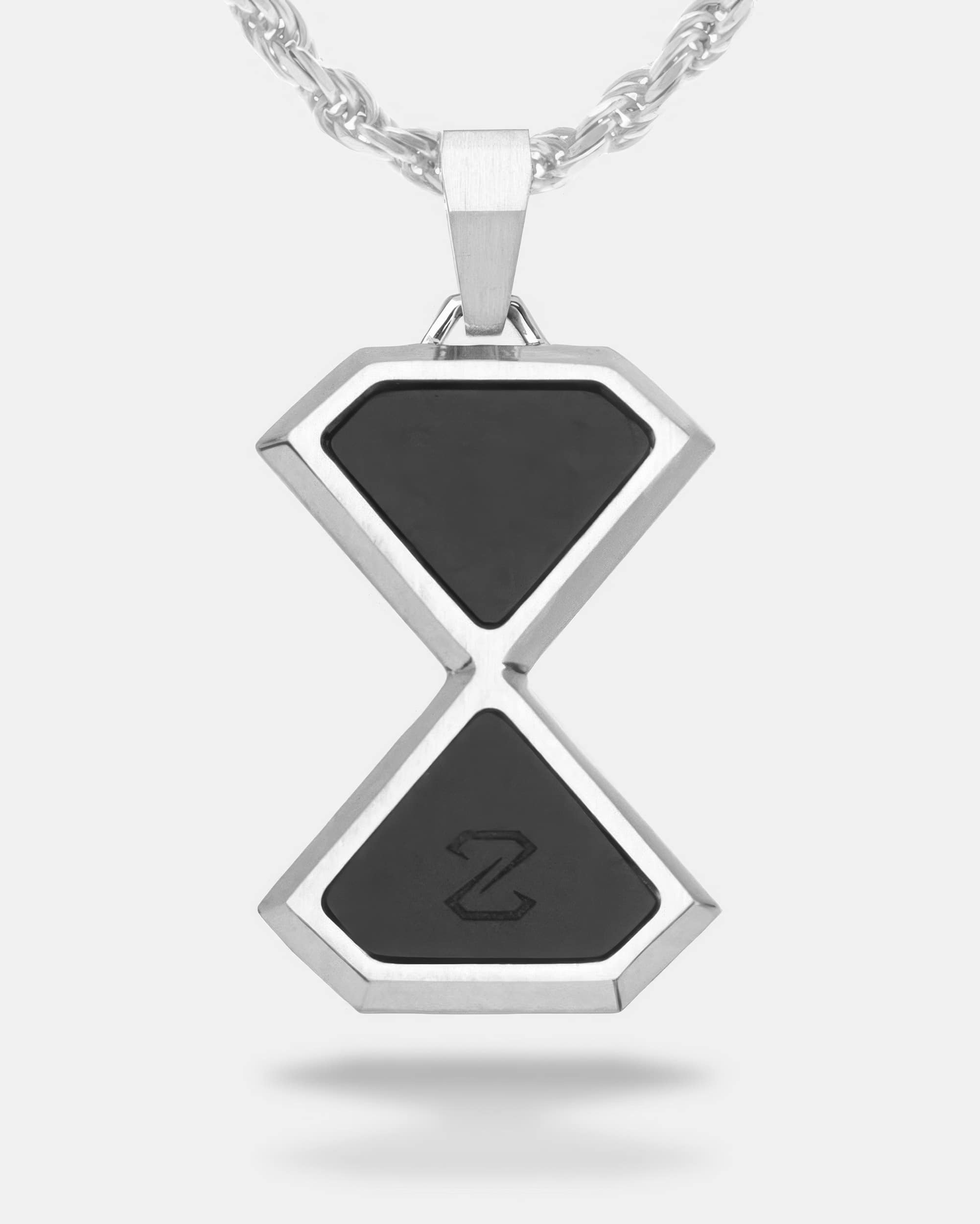 Onyx Reflect Tag Silver