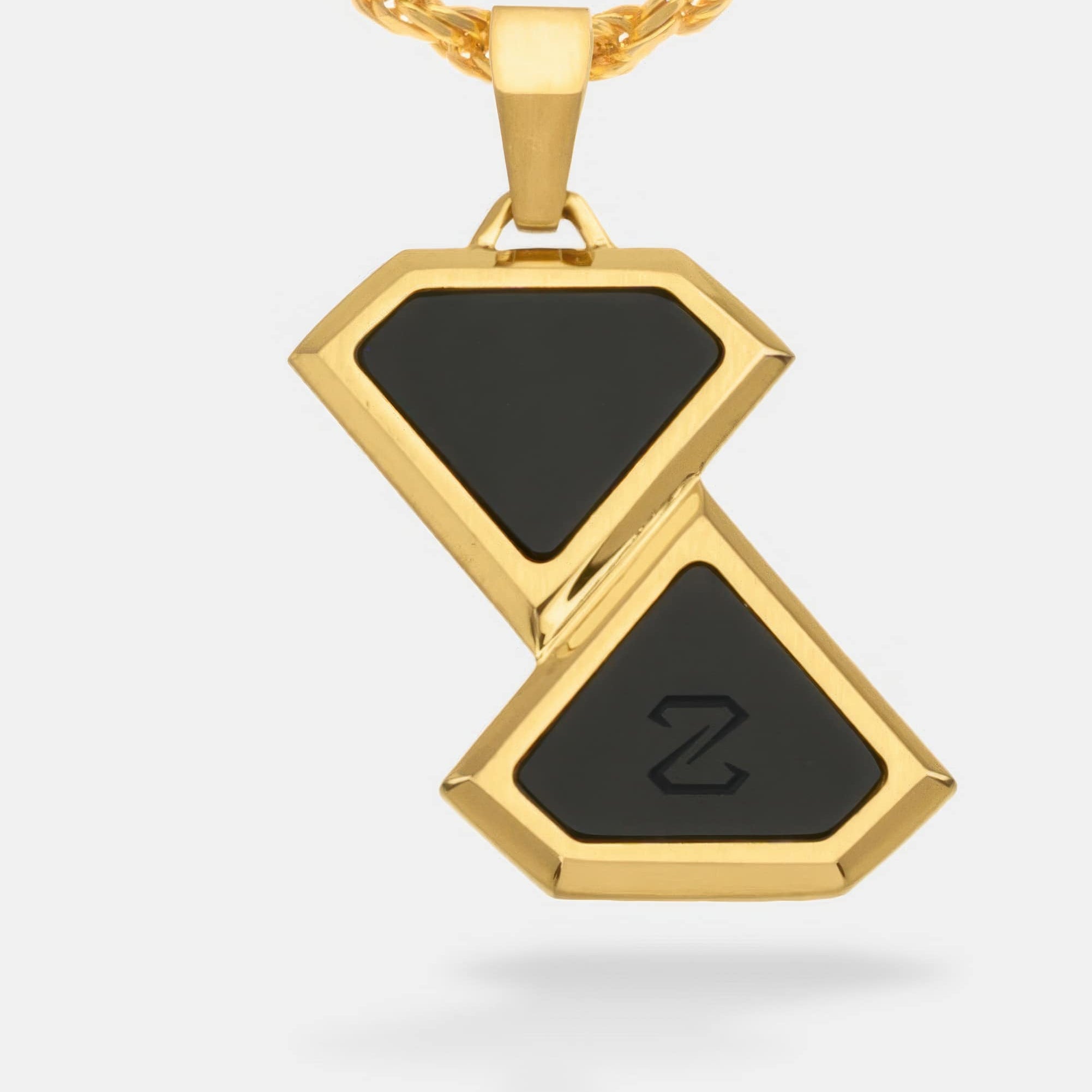 Onyx Shift Tag Gold
