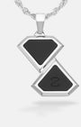 Onyx Shift Tag Silver