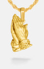 Pray Hands Gold