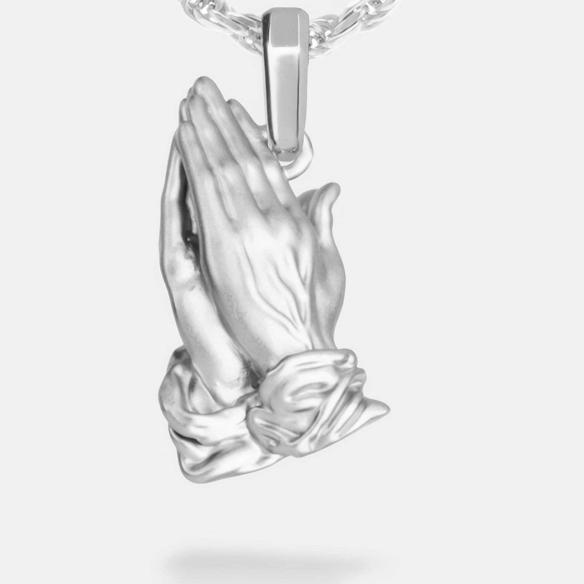 Pray Hands Silver