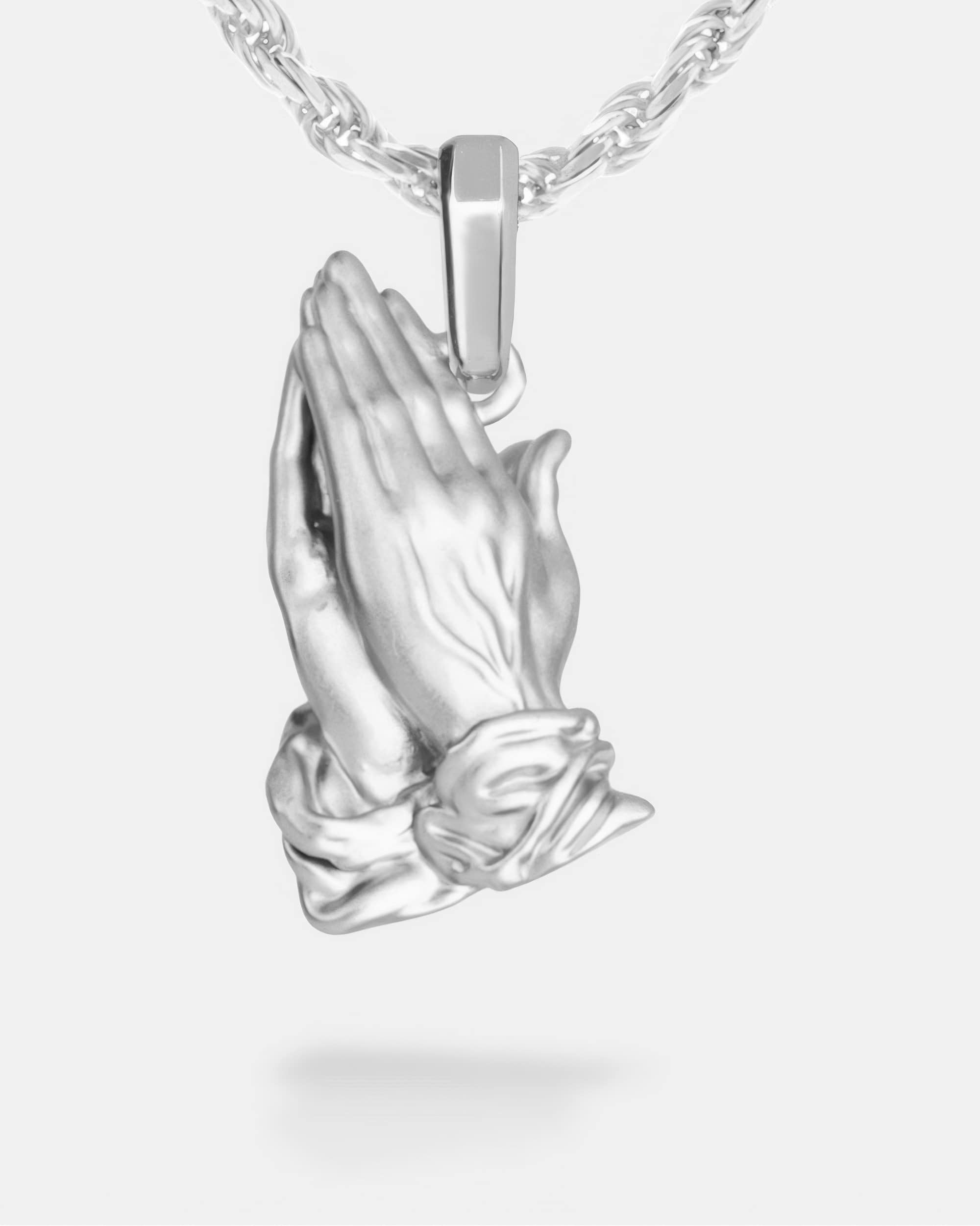 Pray Hands Silver
