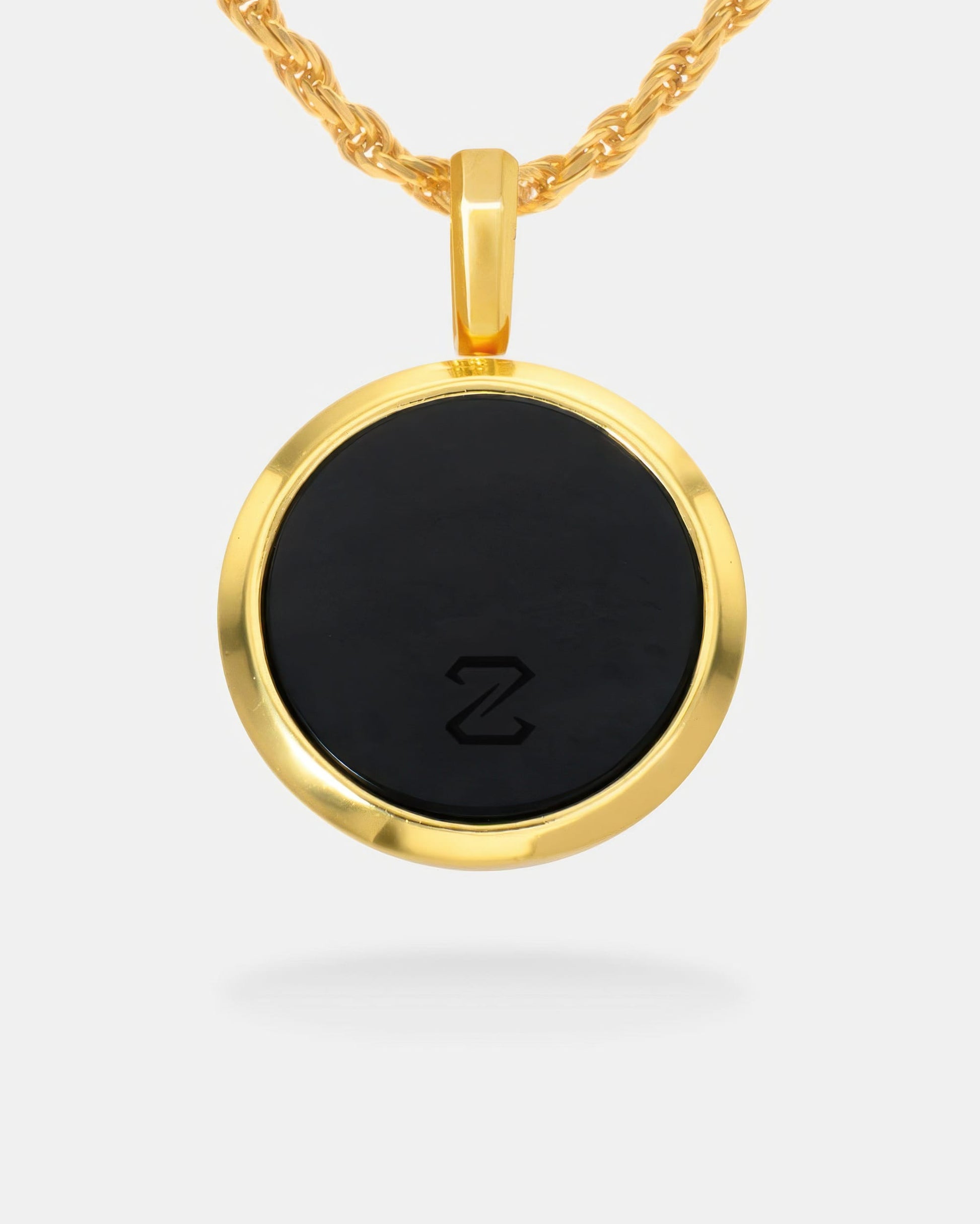 Onyx Providence Circle Pendant