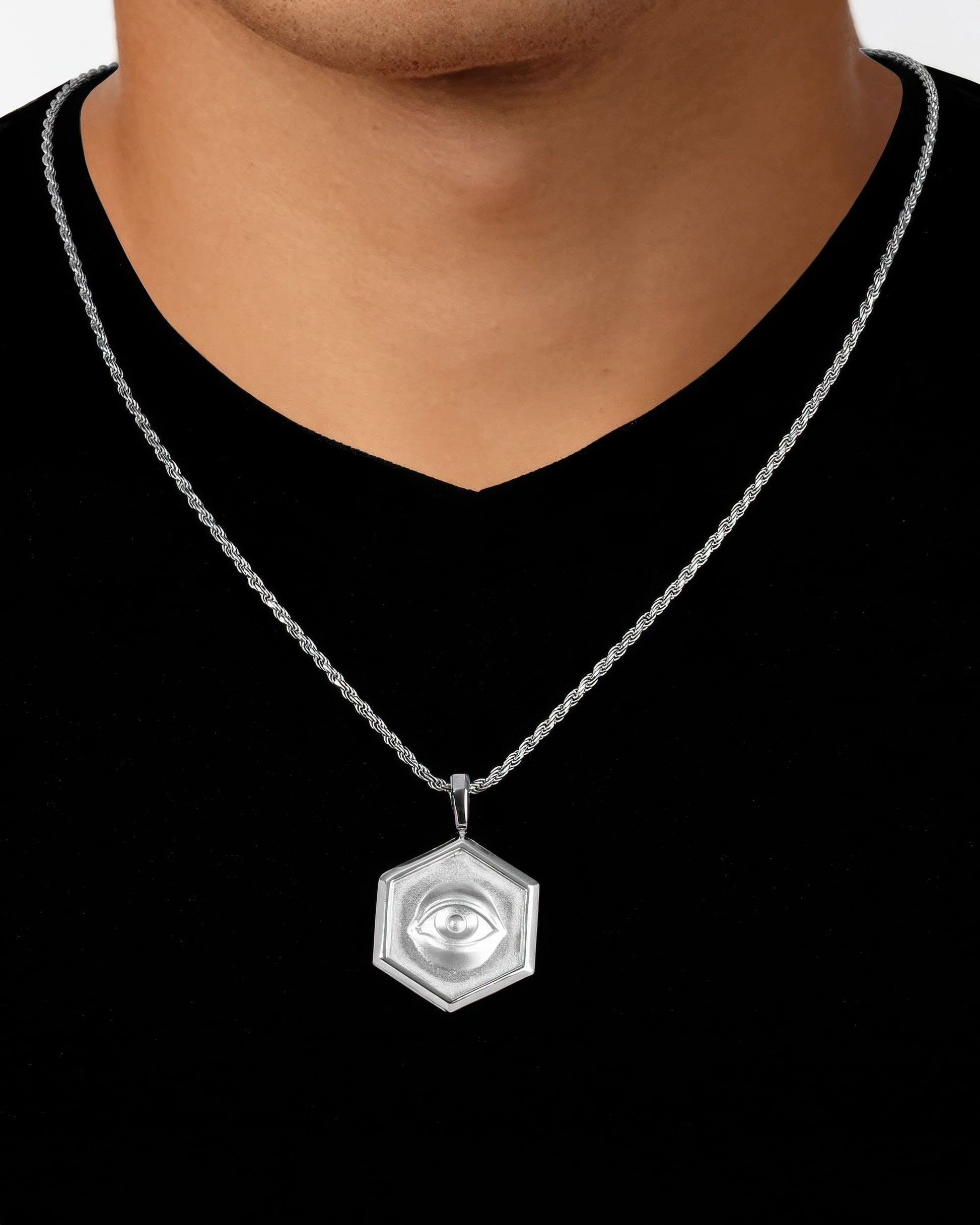 Providence Hexagon Silver Model Eye