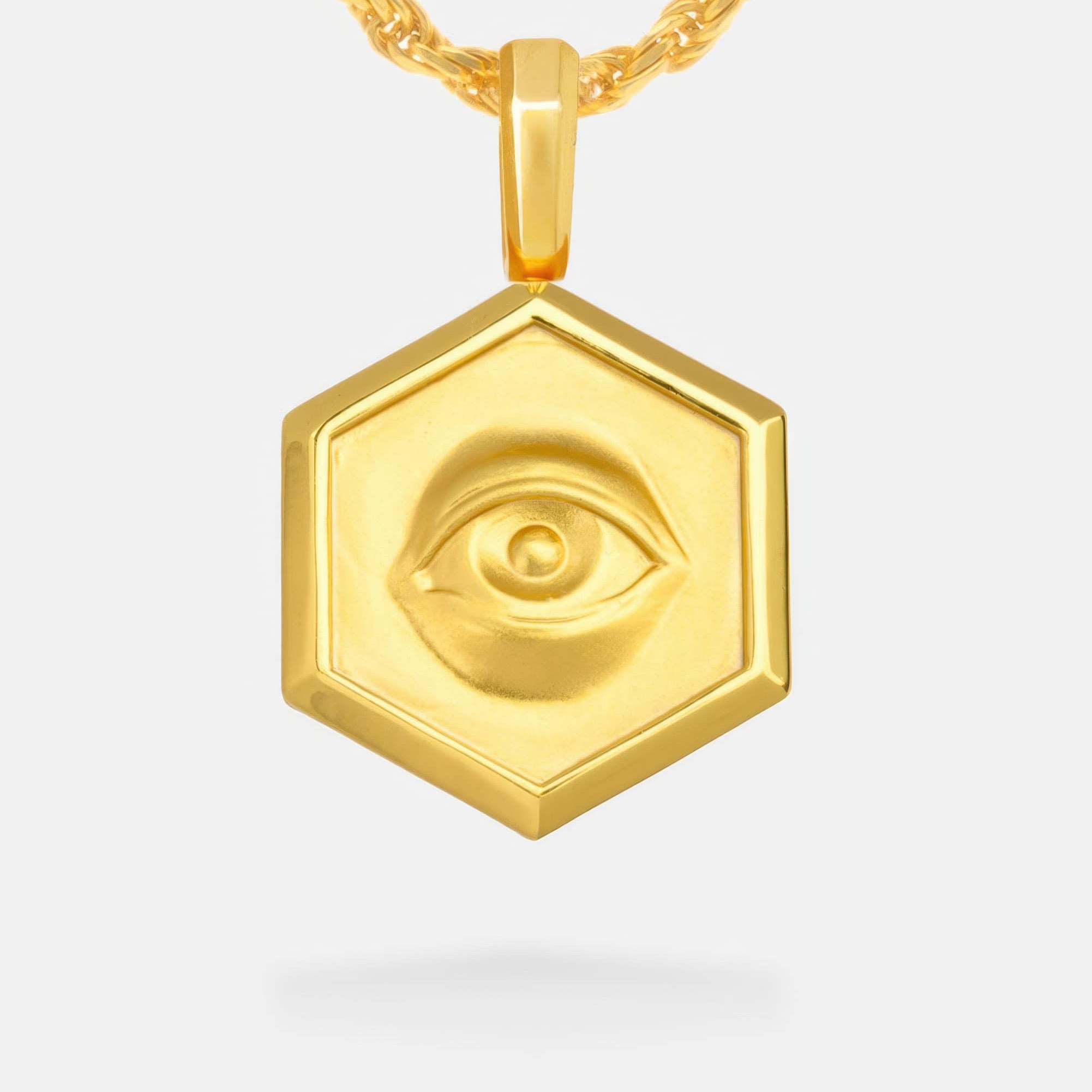 Onyx Providence Hexagon Pendant