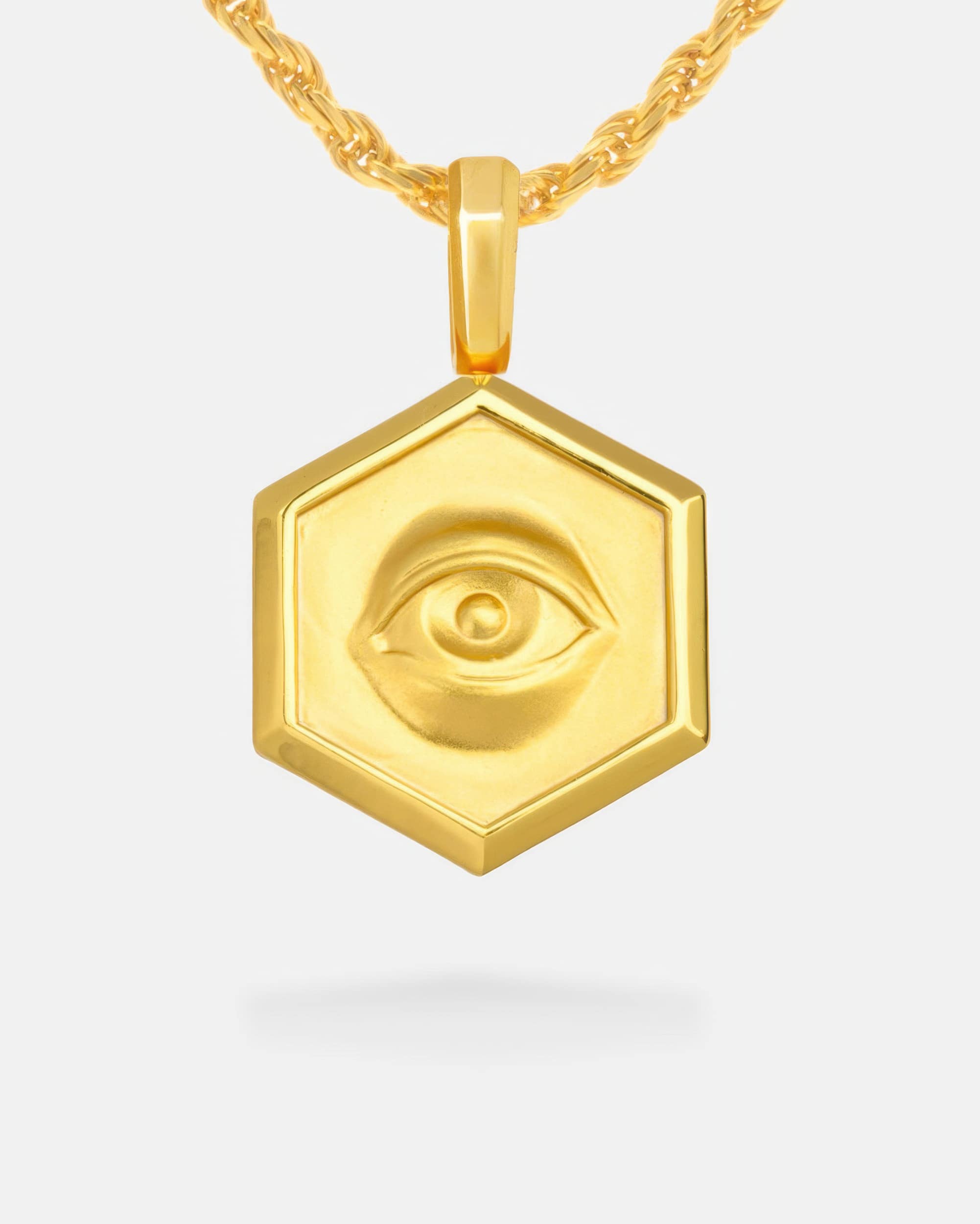 Onyx Providence Hexagon Pendant