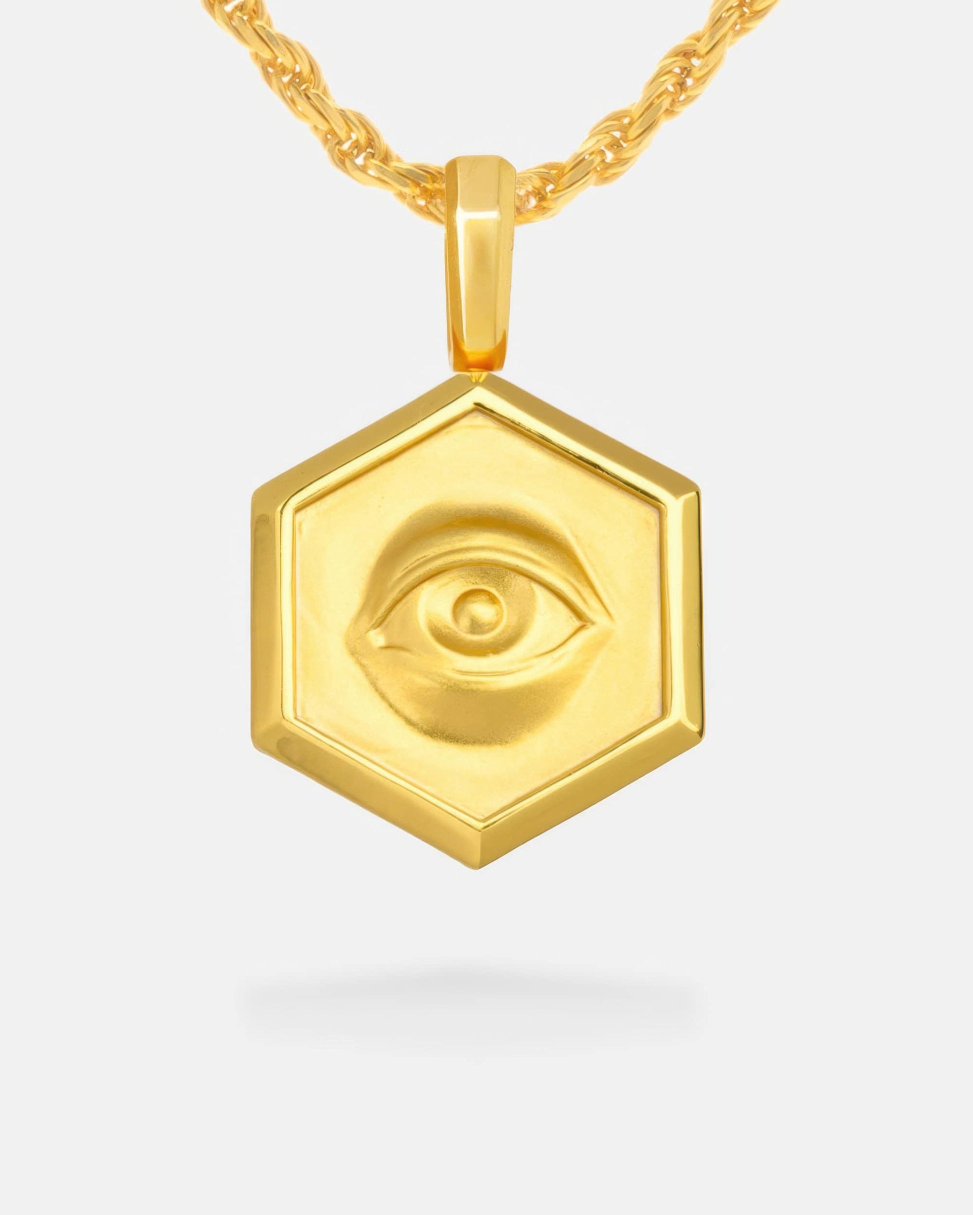 Onyx Providence Hexagon Pendant