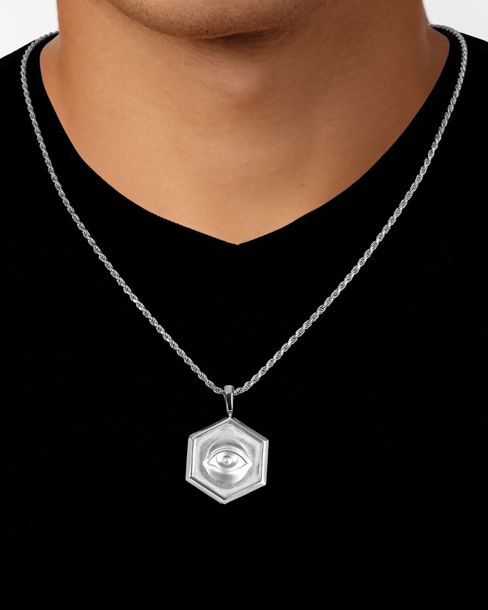 Providence Hexigon Silver Model Eye