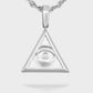 Providence Triangle Silver Eye