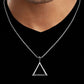Providence Triangle Silver Model Stone