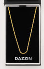 Rope Chain 2.5mm Gold Box