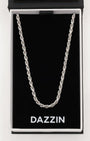 Rope Chain 4mm Silver Box