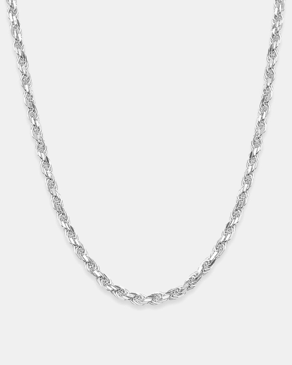 Rope Chain 4mm Silver