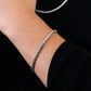 Rope Chain Bracelet 4mm Silver Model2