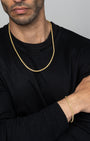 Rope Chain Set 4mm Gold Model1