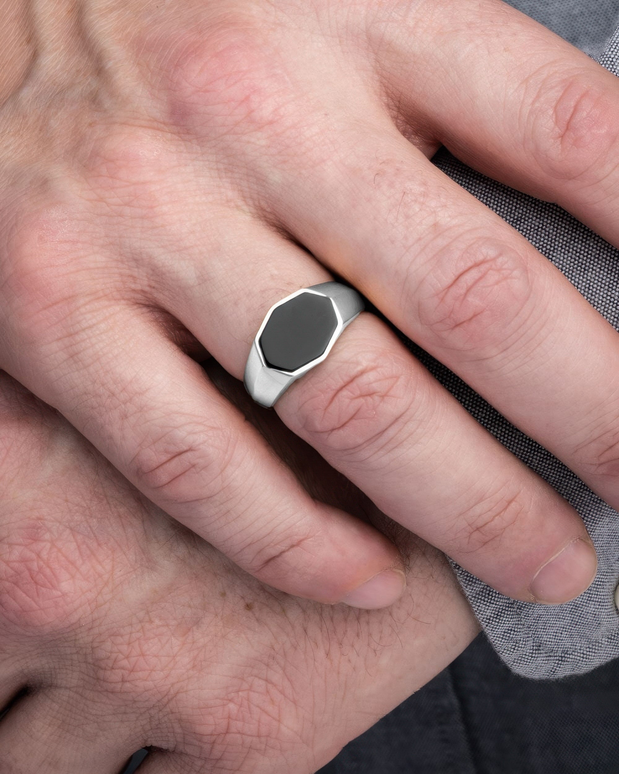 Signet Elongated Ring