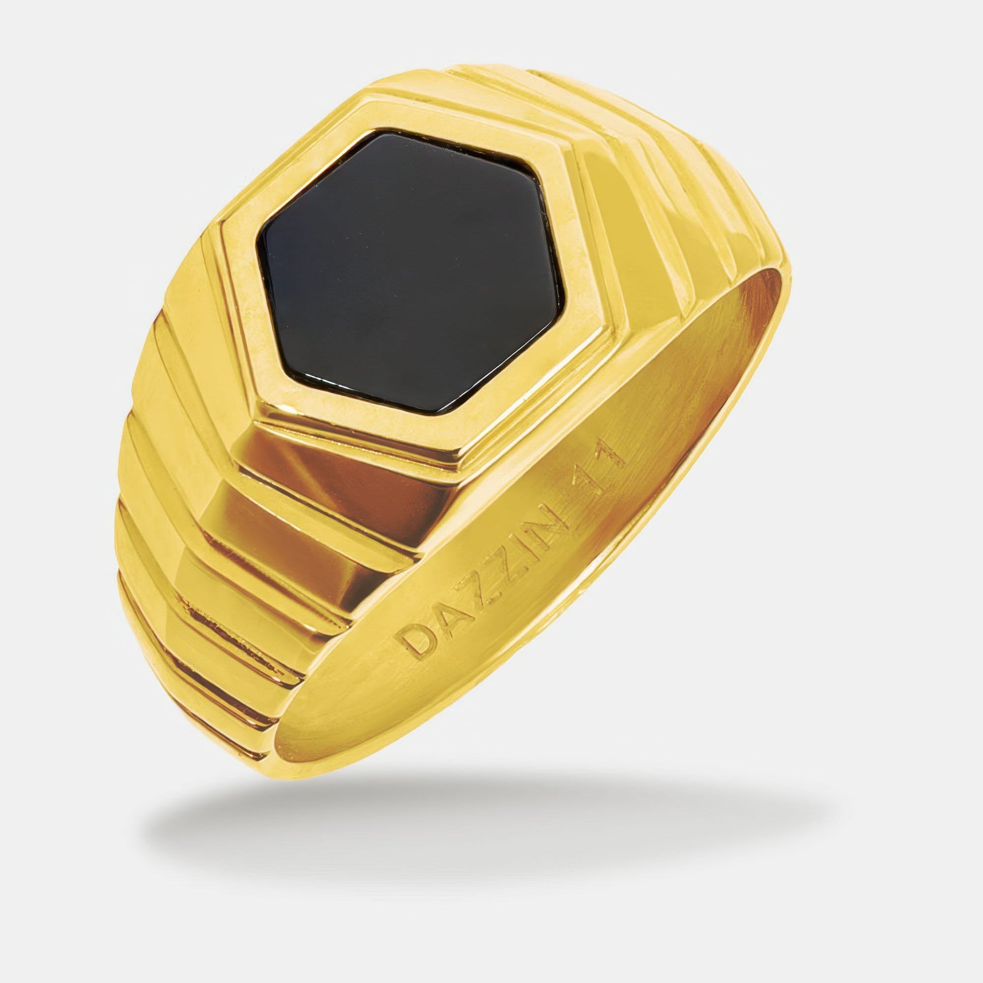 Signet Ridge Ring Gold
