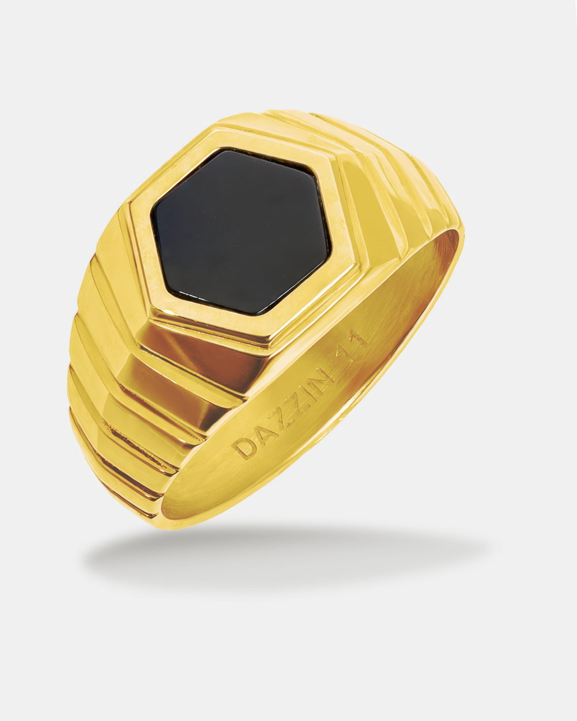 Signet Ridge Ring Gold