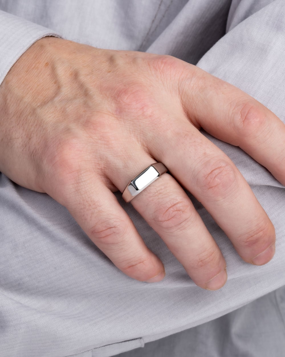 Signet Ring Silver Model
