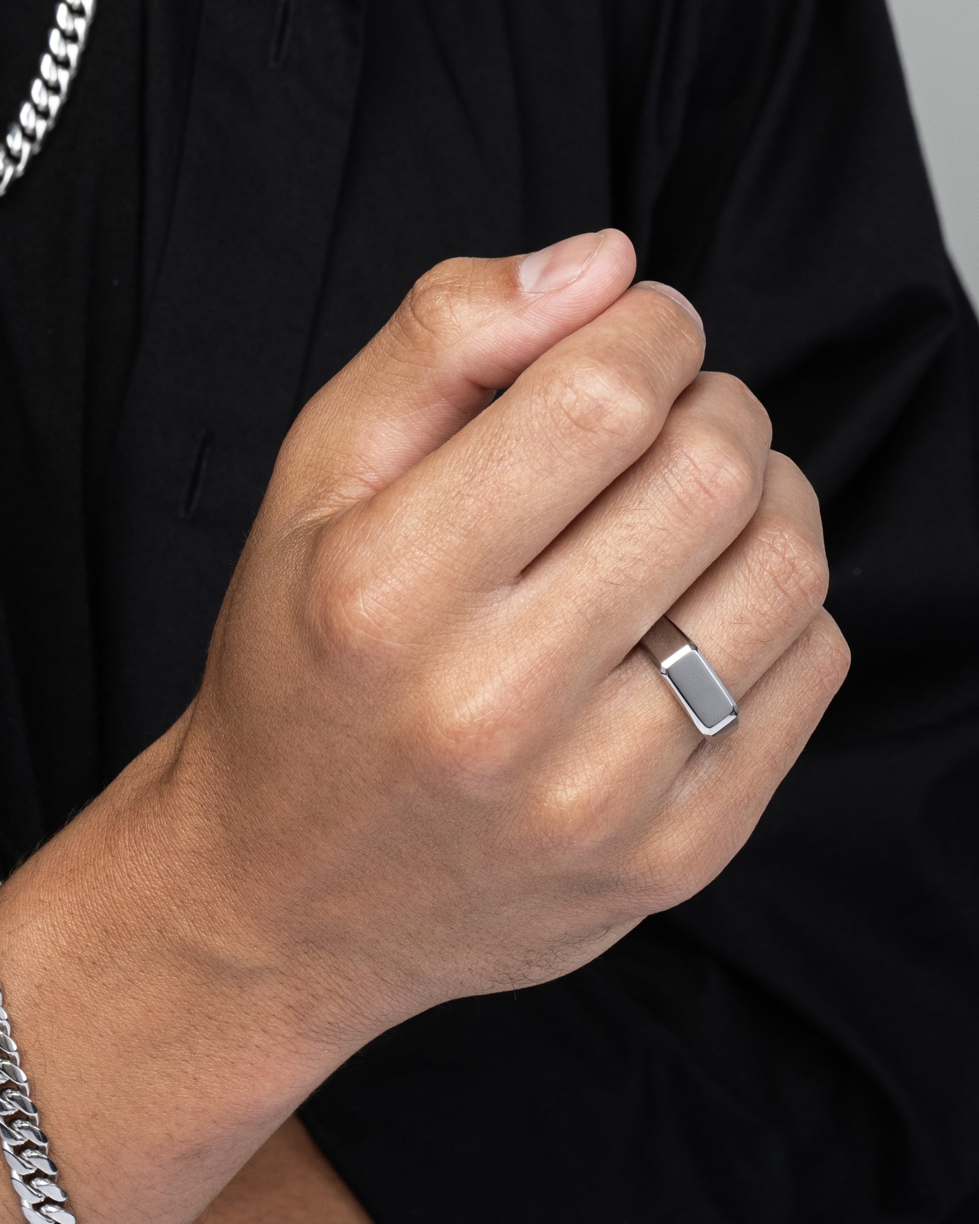 Signet Ring Silver Model1