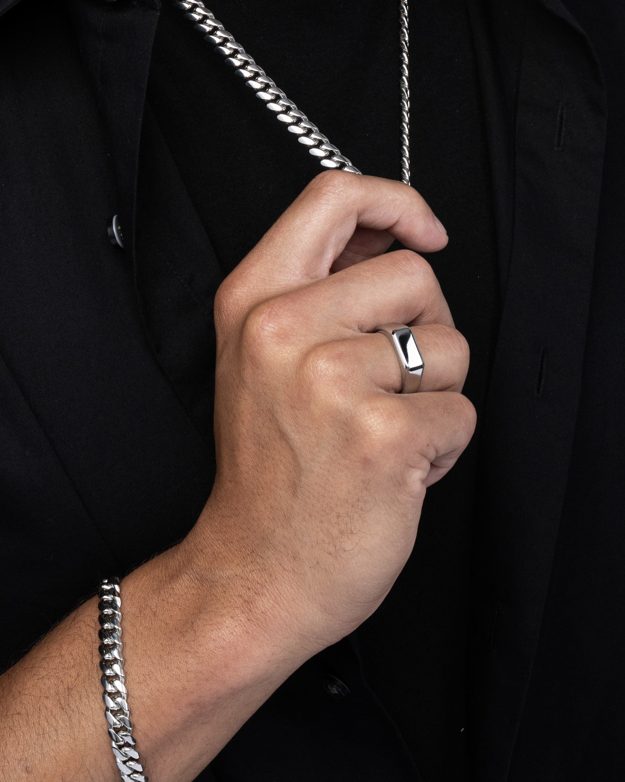 Signet Ring Silver Model3