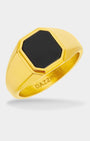 Signet Square Ring Gold