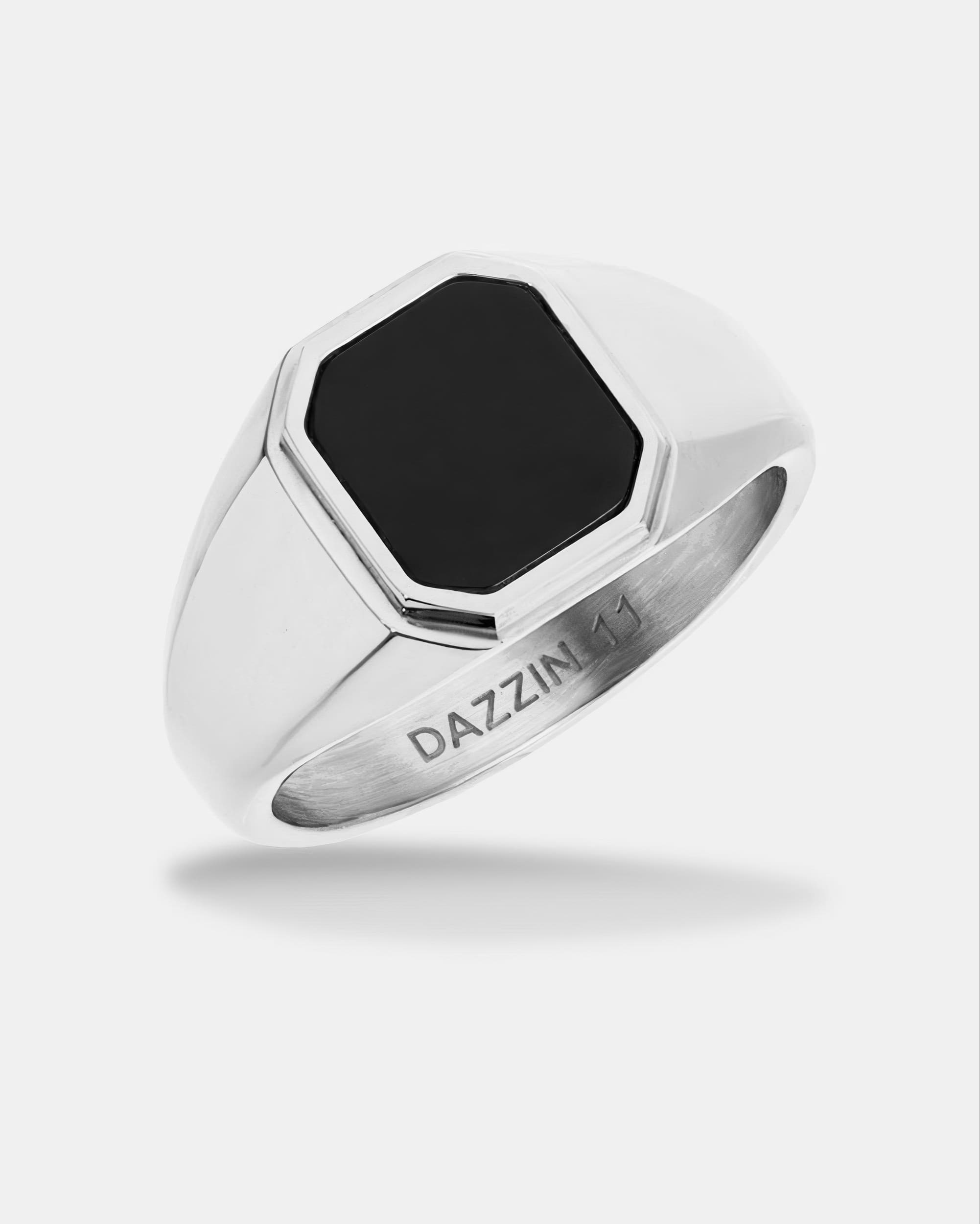 Signet Square Ring Silver