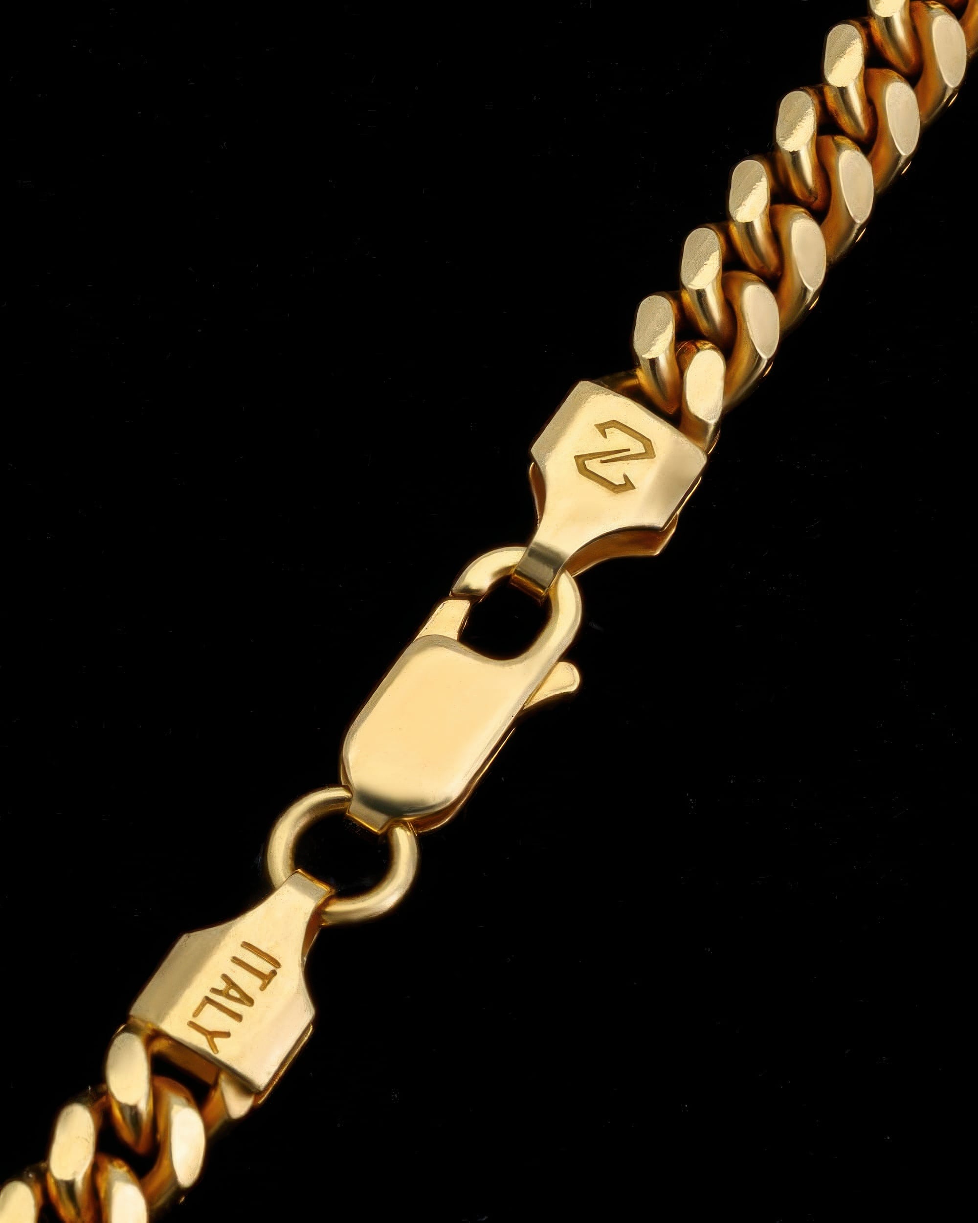 Cuban Link Chain - 5mm | Men's Gold Chain - DAZZIN